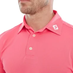 FootJoy Stretch Pique Solid Rosa Watermelon Best