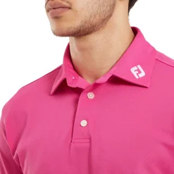 FootJoy Stretch Pique Solid Rosa Hot Pink New