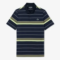Lacoste Stripes Navy Blue/Olive(A8I) Outlet