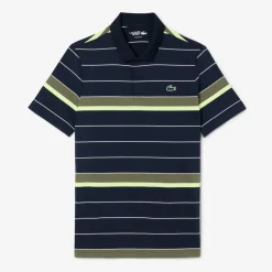 Lacoste Stripes Navy Blue/Olive(A8I) Outlet