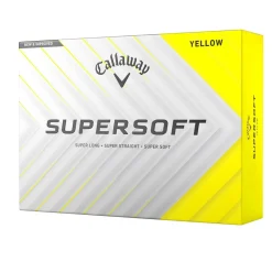 Callaway Supersoft 25 Gul Yellow New