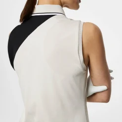 J.Lindeberg Swing Sleeveless Top Moonbeam Outlet