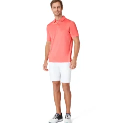 Callaway Swingtech Solid Polo Strawberry-Pink New
