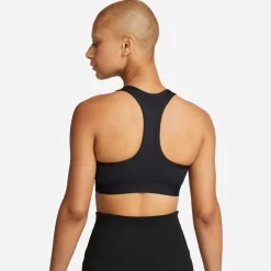 Nike Swoosh Medium Support W Svart Black-White Clearance