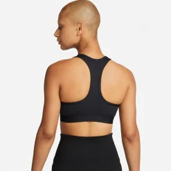 Nike Swoosh Medium Support W Svart Black-White Clearance