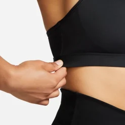 Nike Swoosh Medium Support W Svart Black-White Clearance