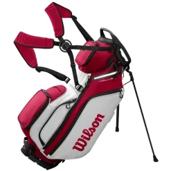 Wilson Talus 14 Stand Bag Red-White- Sale