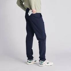Local Rule Tapered Lightweight Tech Pants Blå Navy Discount