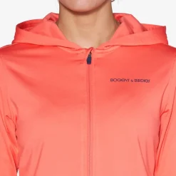Bogeys & Birdies Tech Hood FZ Röd Coral Best