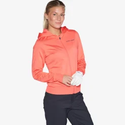 Bogeys & Birdies Tech Hood FZ Röd Coral Best