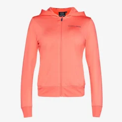 Bogeys & Birdies Tech Hood FZ Röd Coral Best