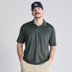 Local Rule Tech Polo Forrest Green Clearance