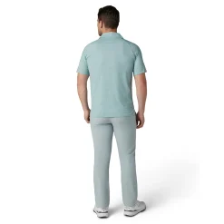 Callaway Textured Chev Printed Polo Aquifer