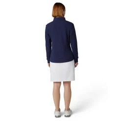 Callaway Textured Fleece Midw Blå Peacoat Sale