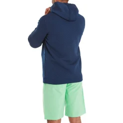FootJoy Textured Knit Hoodie Blå Navy