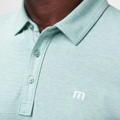 Travis Mathew The Zinna Heather-Beryl-Green Clearance