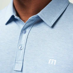 Travis Mathew The Zinna Heather-Light-Blue Sale