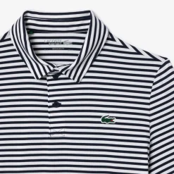 Lacoste Thin Stripe Blå Vit Navy/White (525) Discount