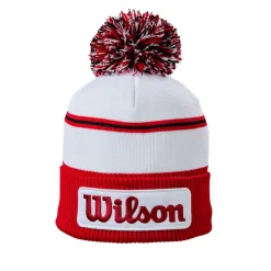 Wilson Tour Beanie White-Red- Online