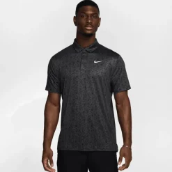 Nike Tour M Dri-Fit Golf Polo Anthracite-White Discount