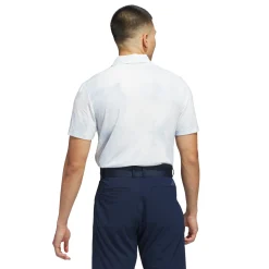 Adidas Tour Print Polo Wonblu-White New