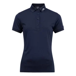 J.Lindeberg Tour Tech Golf Polo Blå JL Navy New