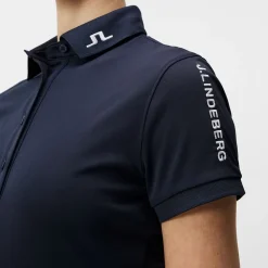 J.Lindeberg Tour Tech Golf Polo Blå JL Navy New