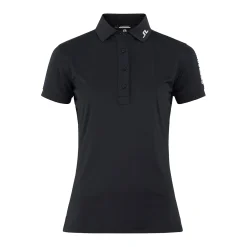 J.Lindeberg Tour Tech Golf Polo Svart Black New
