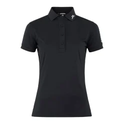 J.Lindeberg Tour Tech Golf Polo Svart Black New