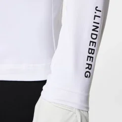 J.Lindeberg Tour Tech Mid Layer Vit White