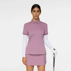 J.Lindeberg Tour Tech Polo Very-Grape Clearance