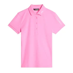 J.Lindeberg Tour Tech Polo Eosine-Pink Hot