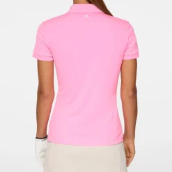 J.Lindeberg Tour Tech Polo Eosine-Pink Hot