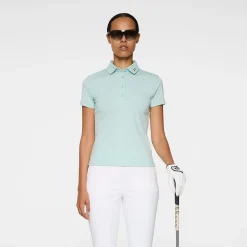J.Lindeberg Tour Tech Polo Ltd Blue-Haze Online