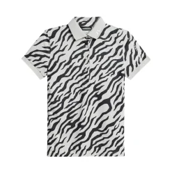 J.Lindeberg Tour Tech Print Polo Tour-Tiger-Moonbeam-M Online