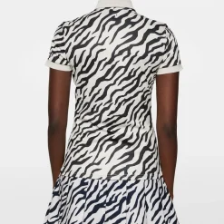 J.Lindeberg Tour Tech Print Polo Tour-Tiger-Moonbeam-M Online