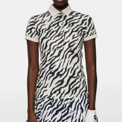 J.Lindeberg Tour Tech Print Polo Tour-Tiger-Moonbeam-M Online