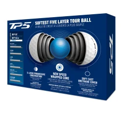 TaylorMade TP5 Vit White