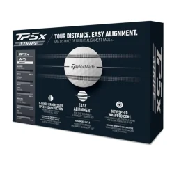 TaylorMade TP5X Stripe White-Stripe New