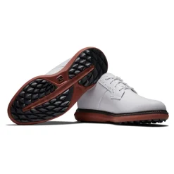FootJoy Traditions White-White-Brick Best