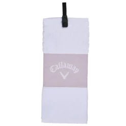 Callaway Trifold Towel 23 Mauve-White Best