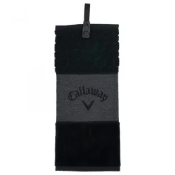 Callaway Trifold Towel 23 Svart Black Sale