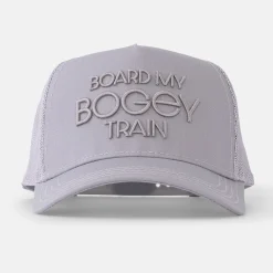 Bogeys & Birdies Trucker Cap 3D Board My Bogeytrain: Grå Grey Best