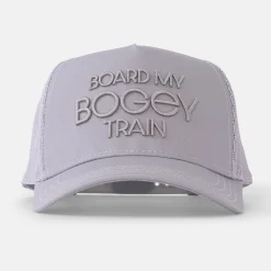 Bogeys & Birdies Trucker Cap 3D Board My Bogeytrain: Grå Grey Best