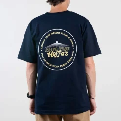 The Gimme Tour T-Shirt Hoffa´s Leveling Service Blå Navy Online