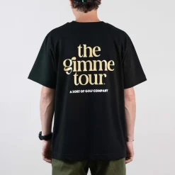 The Gimme Tour T-Shirt Masters Logo Svart Black Best