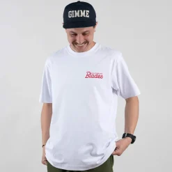 The Gimme Tour T-Shirt Play Blades Vit White Discount