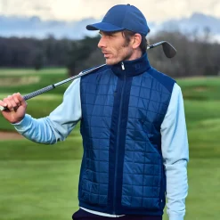 FootJoy Ts Lightweight Insulated Vest Blå Navy Outlet