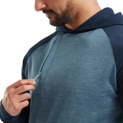 FootJoy Ts Pullover Hoodie Navy - Slate Best