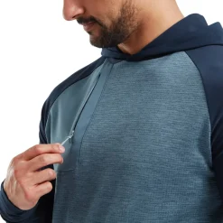 FootJoy Ts Pullover Hoodie Navy - Slate Best